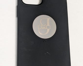 Personalisierbare Metallplatte für magnetische Telefon-Halterung: Starker 3 M Kleber