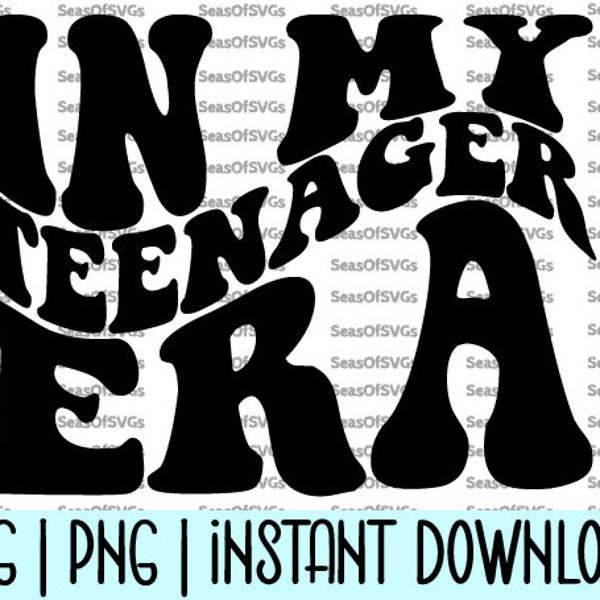 Official Teenager Era Svg - Etsy