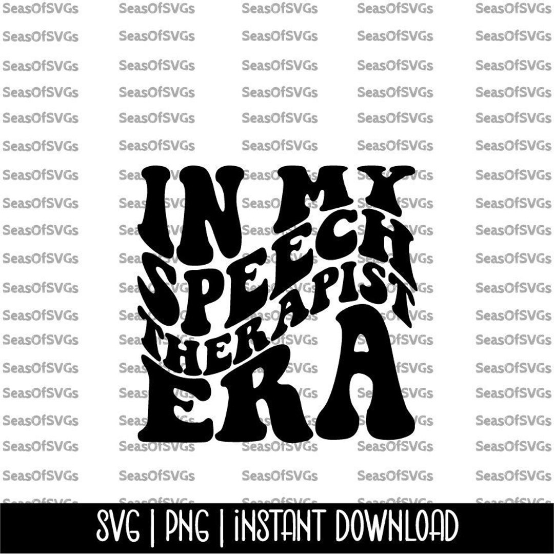 In My Speech Therapist Era SVG PNG | Speech Language Pathologist Era ...
