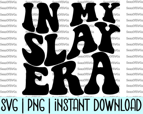 Slay Letter R In My Slay Era SVG PNG | Slay Era SVG | Women's Motivation Svg | Trendy ...
