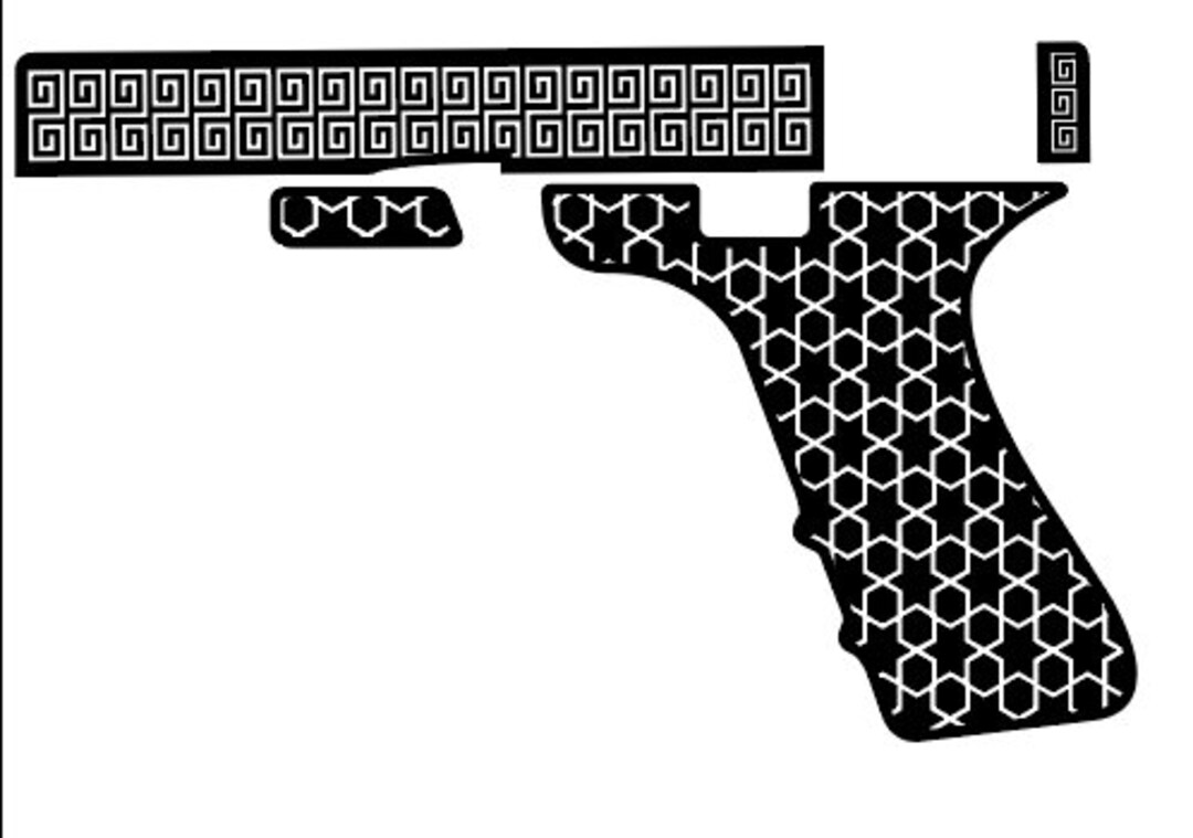 G19 Gen 4, Glock 19 Geometric Pattern Etsy