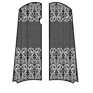 1911, Grips, Stippling, Laser, Engraving, SVG, Ai