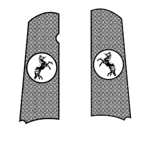 Grips, 1911, Stippling, Engraving, SVG, Ai