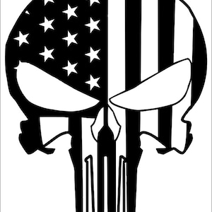 US Punisher SVG Ai
