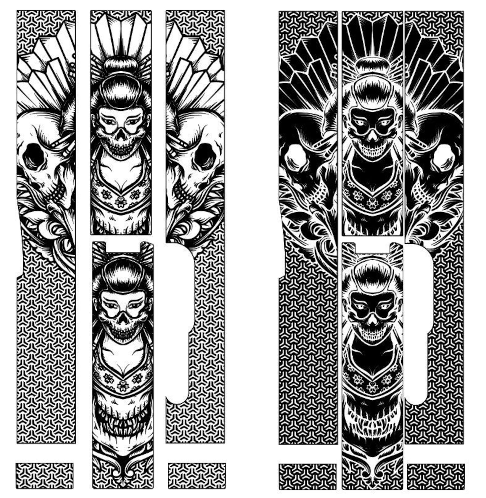 Glock Slide Engraving Artwork Etsy