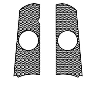 Insert your own logo, 1911, Grips, Stippling, Engraving, SVG, Ai