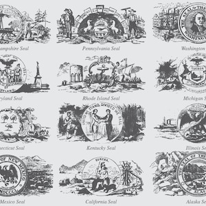 Antique Seals of the States