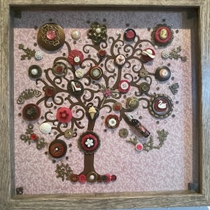 Tree Button Art