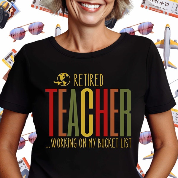 Retirement Bucket List Etsy