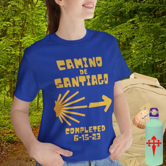 Camino De Santiago Compostela T-Shirt Pilgrims Hikers Tee Camino De Santiago Compostela T-Shirt Pilgrims Hikers Tee