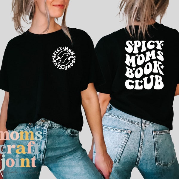 Retro Bookish Mom Shirt Etsy