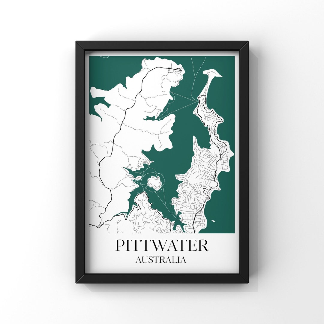 Pittwater Map Poster Etsy Il 1080xN.3960443790 Oefu