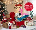 24 Day Elf Kit with Unique Props, Personalized Arrival Letter, 2024 Christmas Countdown Elf Props & Antics