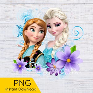 アナと雪の女王 PNG、エルサ アナ png、アナと雪の女王 シャツ、アナと雪の女王 ケーキ トッパー、姉妹 png