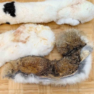 Freeze Dried Rabbit Hide Chew Toy for Dogs and Cats