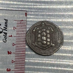 Ancient Greek silver coin