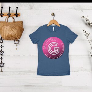 Gratitude (Don&#39;t Leave Home Without It) - Women&#39;s Royal Blue T-shirt