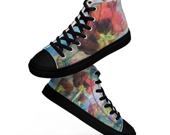 Women’s high top canvas shoes Victorious Poppies of another Pallette