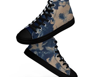 Women’s high top canvas shoes