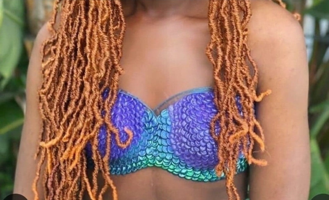 Mermaid Silicone Shell Bra Style 6 Little Mermaid Top Costume Swimwear  matching Mermaid Tails Monofin Fin Bras