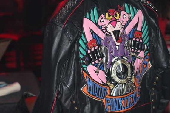 Pink Panther Motorcycle Jacket - Etsy