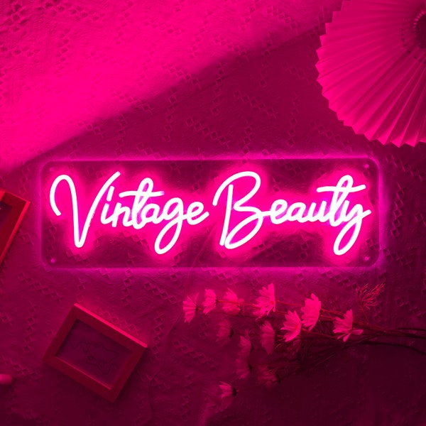 Neon Sign Vintage Etsy