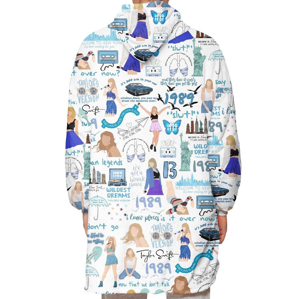 Discover taylor version Hoodie Blanket, Christmas Taylor Wearable