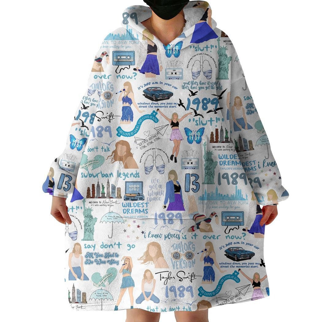 Discover taylor version Hoodie Blanket, Christmas Taylor Wearable