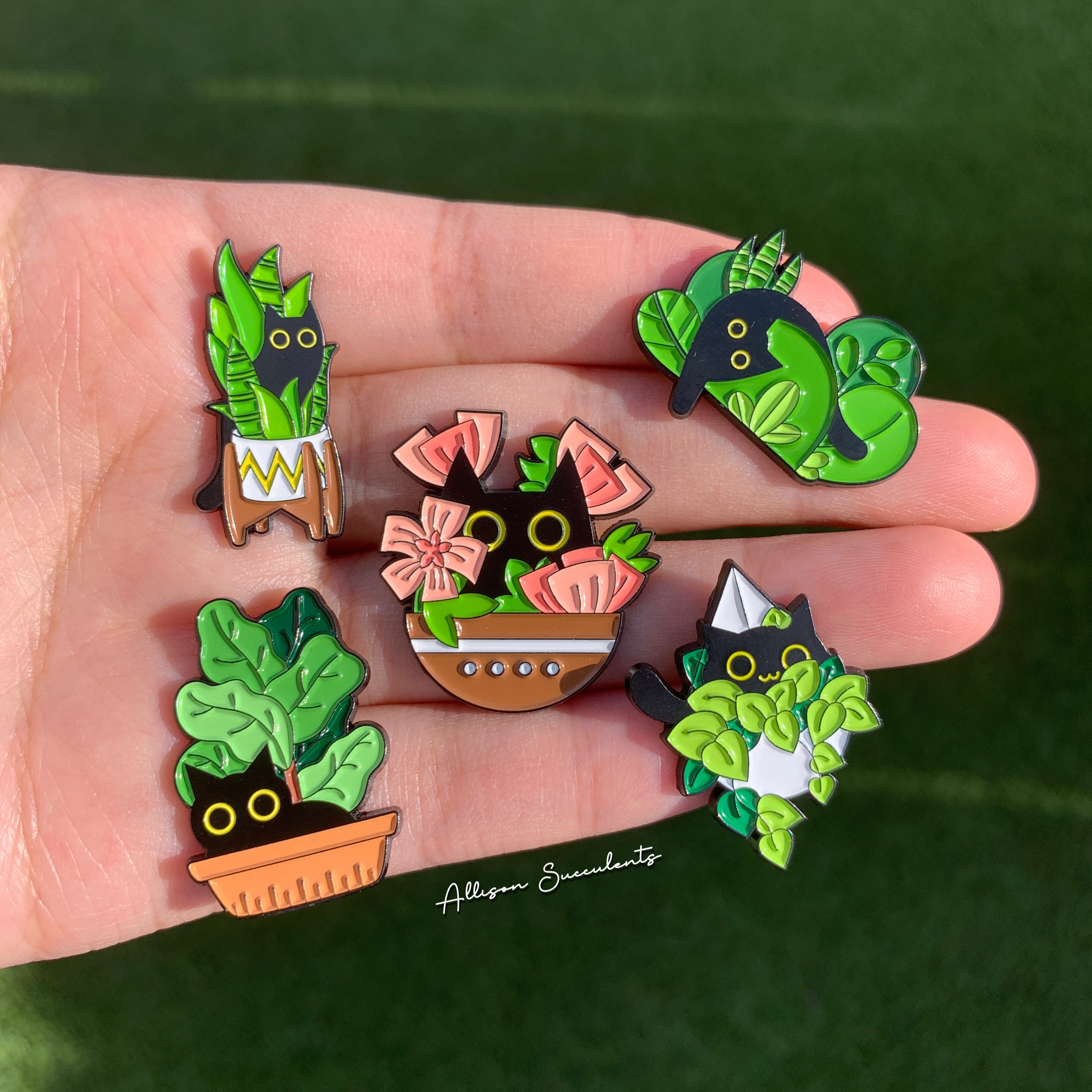  3pcs Cartoon Plant Enamel Lapel Pins Cute Creative Succulents  Potted Brooch Aloe Leaf Alloy Plant Badge Pin Brooch for Women Clothing  Bags Backpacks Jackets Hat DIY Accessory Decoration : Arts, Crafts