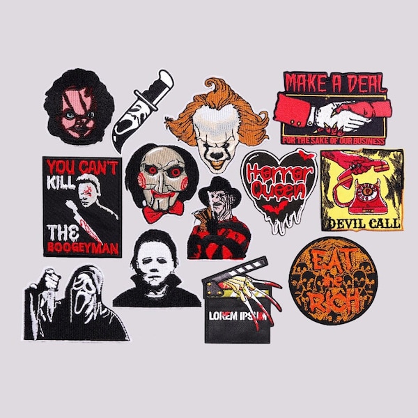 Horror Patches - Etsy