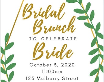 Bridal Shower Invitation