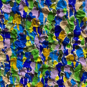 Abstract texture painting on 16”x20” canvas