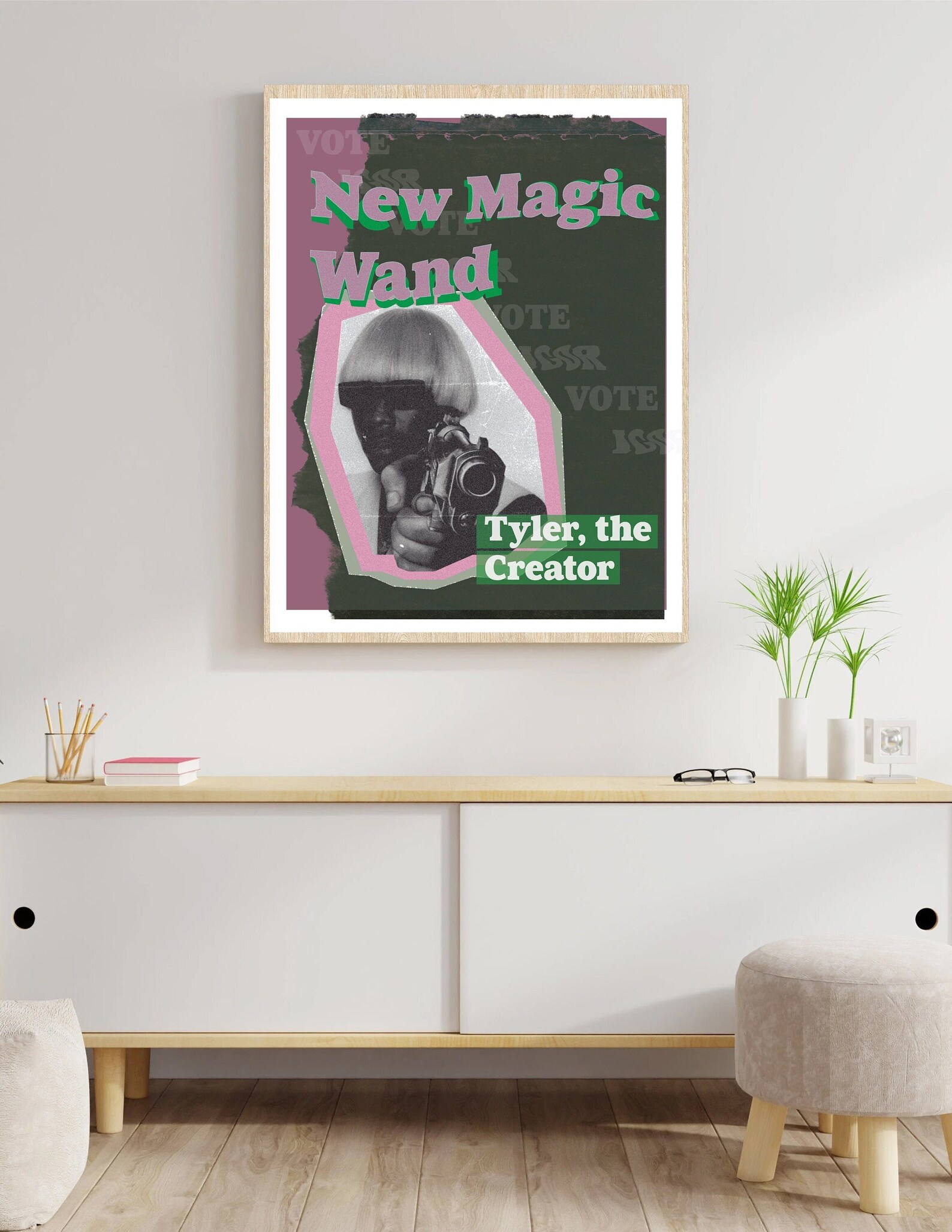 New Magic Wand by Tyler, the Creator Song Poster, Digital Download Etsy