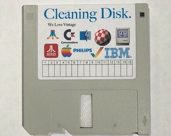 Pulizia testine, Pulisci Testine Disk Drive 3,5" Pulitore Floppy, Floppy Clean