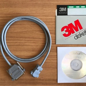 Kit Floppy + Data Transfer Cable for Apple II, Apple IIe, Apple II Plus