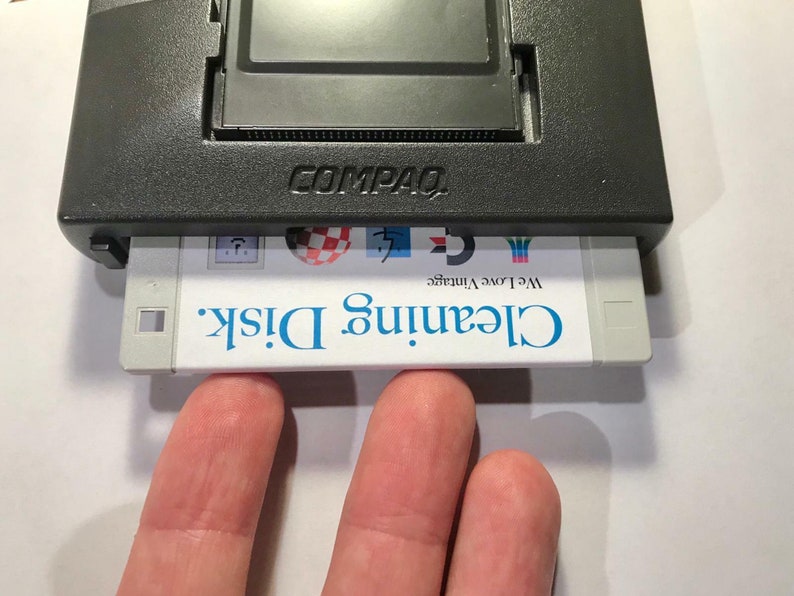 Head Cleaning, Pulisci Testine Disk Drive 3,5 Pulitore Floppy, Floppy Clean Etsy