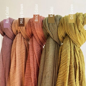 WRINKLE  SHAWL/Shawl/Pashmina/Wedding Pashmina/Hijab/Scarves/Women-Gift/Girl Gift/Stylish/SCARF/Birthday-Gifts / Hijab-Models