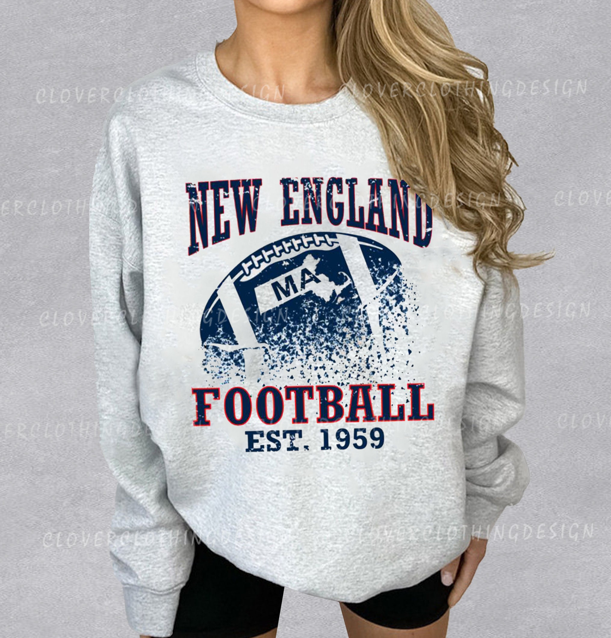 new england football sweatshirt