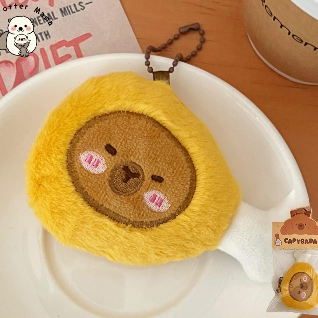 Hype Qlo Accessories Plush Food and Animal Keychain Collection for Bags ...
