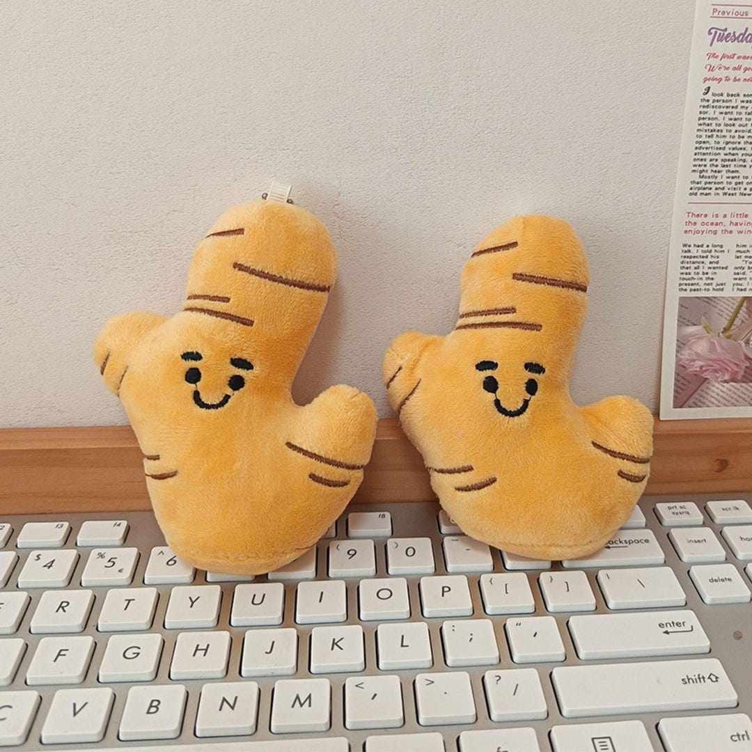 Hype Qlo Accessories Cute Plush Vegetable Toy Keychain Kawaii Soft Doll ...