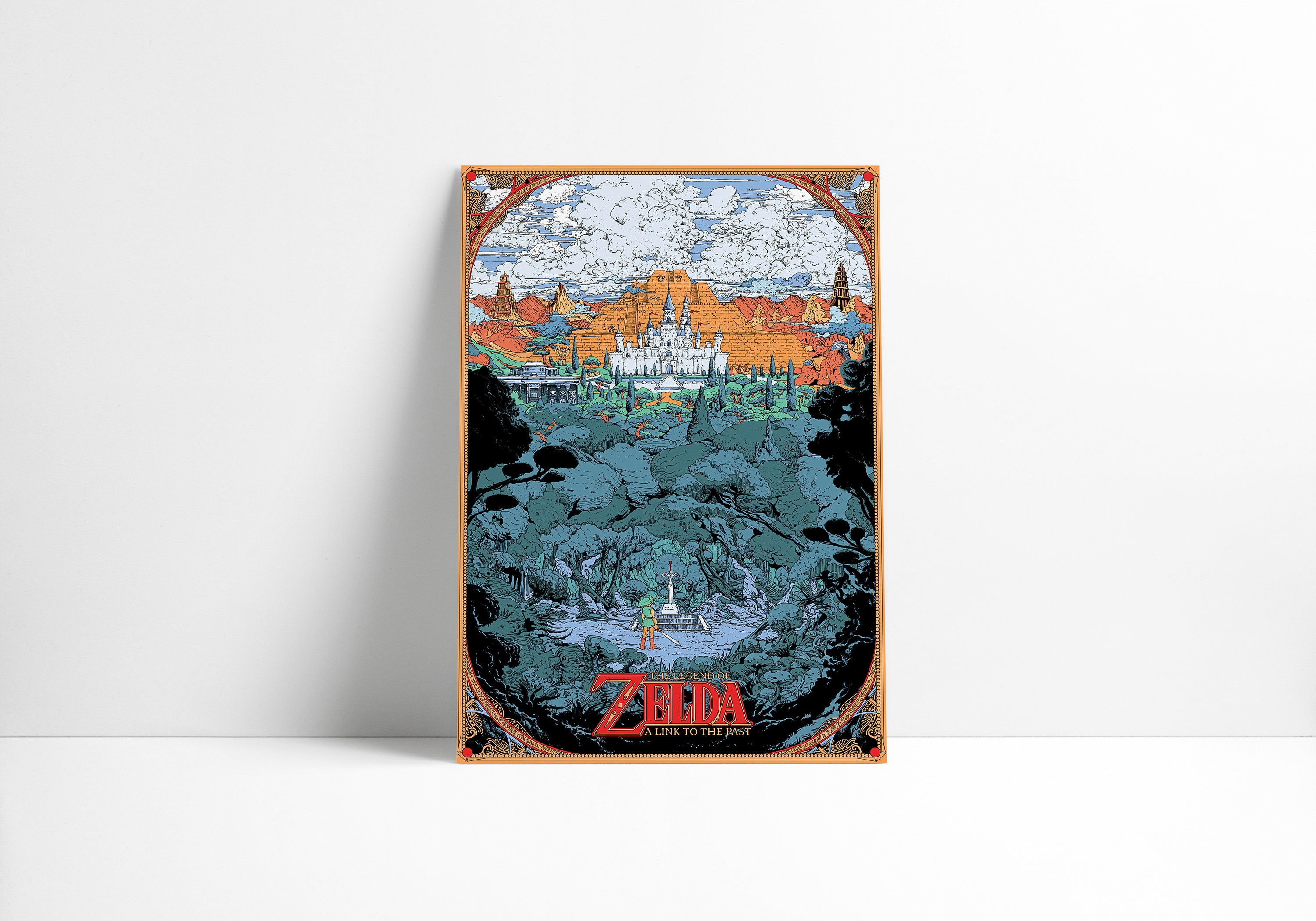 Zelda Poster, Legend of Zelda Poster sold by FloralX | SKU 242265