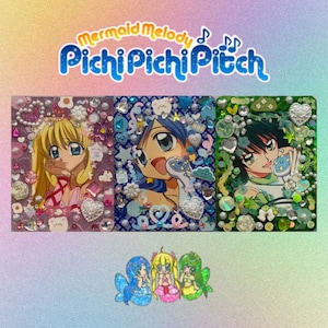 Toploaders décorés de My Mermaid Melody !