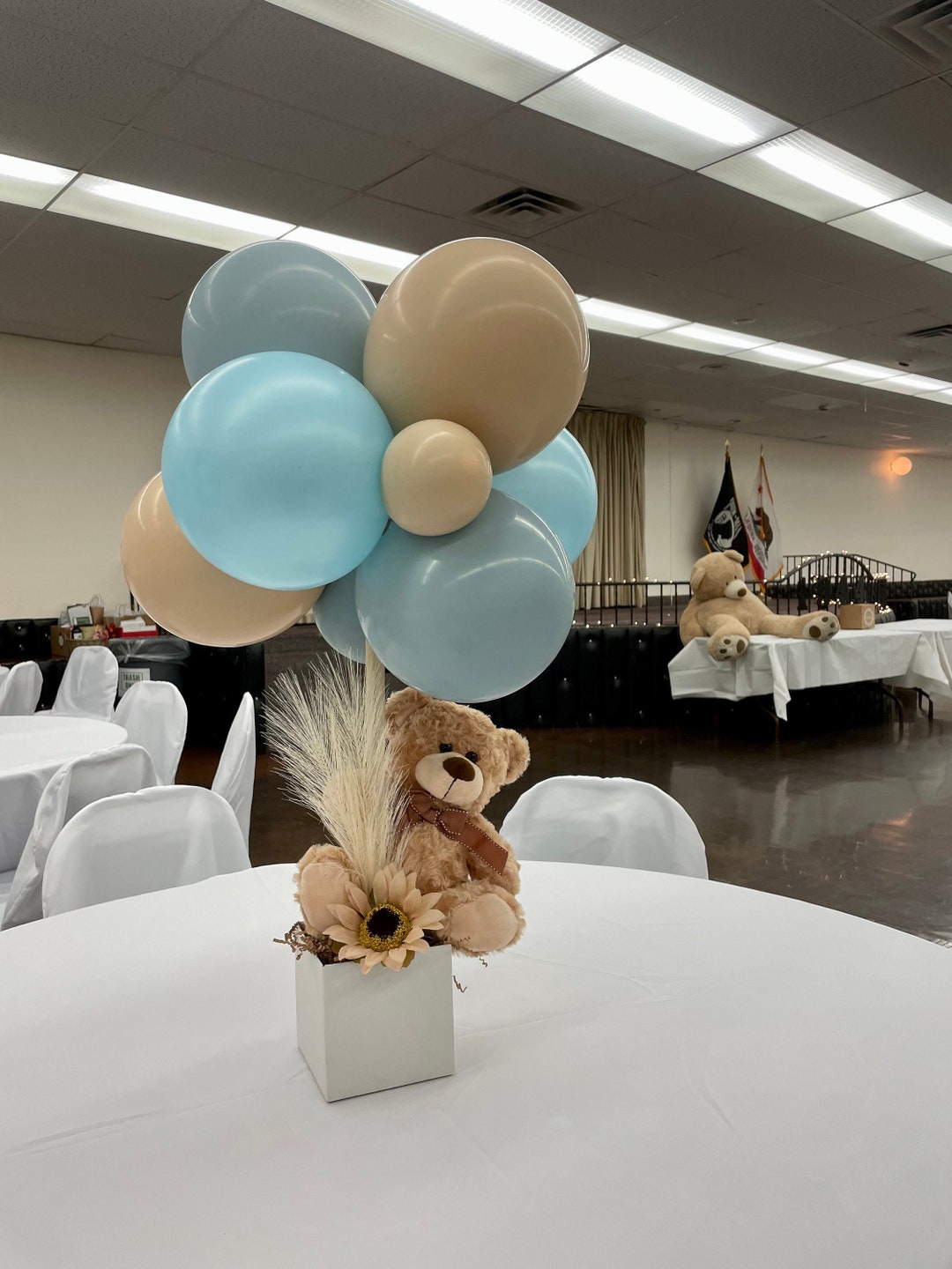 diy baby boy shower table decorations