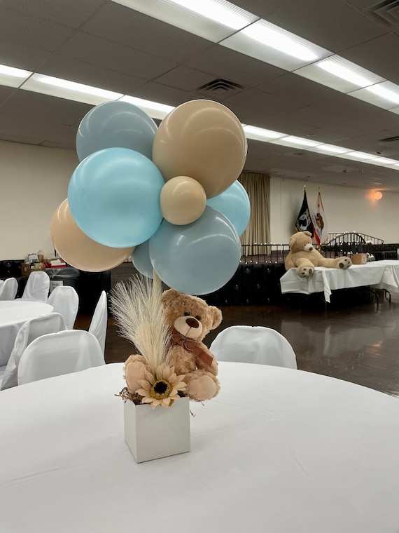 Teddy Bear Baby Shower Box Centerpieces Girl or Boy 