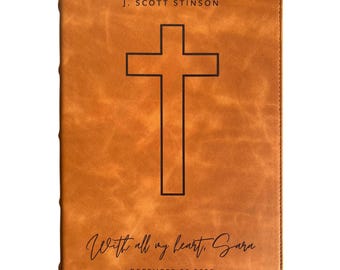 Engrave your creative ideas on the King James Holy Bible