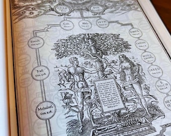 Personalizable 1611 King James Holy Bible Facsimile w/ Apocrypha - 1st Edition (11x7x1.5)