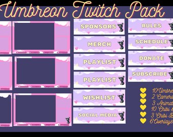Umbreon Twitch pack