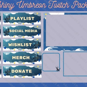 シャイニーブラッキー Twitch パック