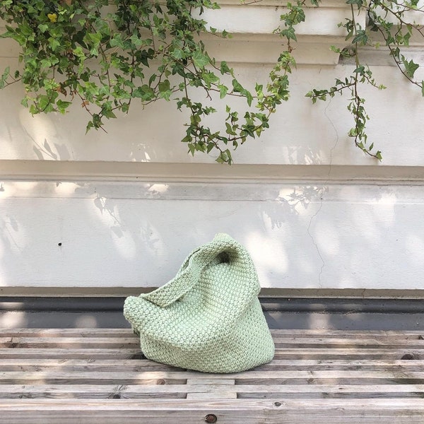 Knit Tote Pattern Etsy