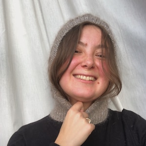 Downtown Balaclava - ENGLISH knitting pattern